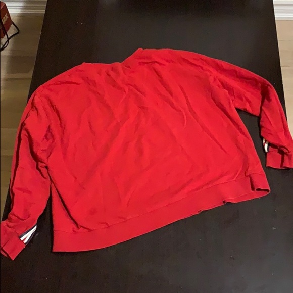Ladies Red Long Sleeve Shirt - Picture 3 of 3